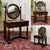 Antique Empire Style Dressing Table in Mahogany with Marble Top, 1800s For Sale - Image 17 of 18