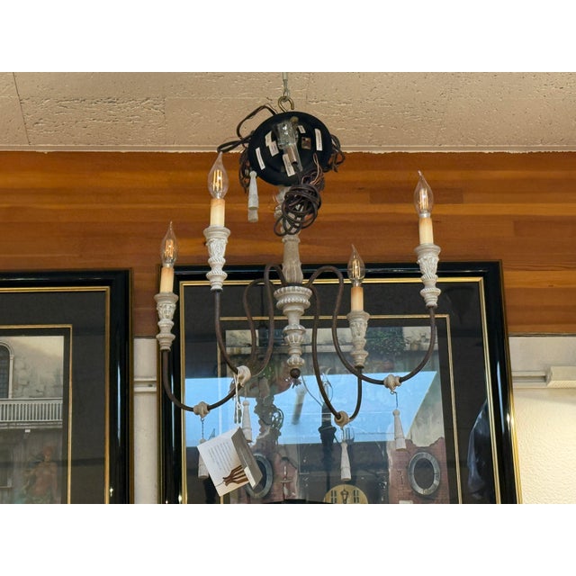 Currey & Co. Hannah Chandelier, Petite For Sale - Image 10 of 13