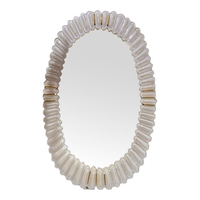 Murano Bubble Mirror For Sale