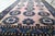 Navy Blue 1950s, Handmade Vintage Persian Malayer Rug 3.8' X 6.2' For Sale - Image 8 of 11
