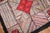 Brick Red Mid 20th Century Square American Hooked Scatter Rug - 3'4" x 3'4" For Sale - Image 8 of 18