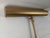 Vintage 14" Adjustable Brass Gallery Picture Light – Articulated Single Arm & Built-in Switch For Sale - Image 9 of 11