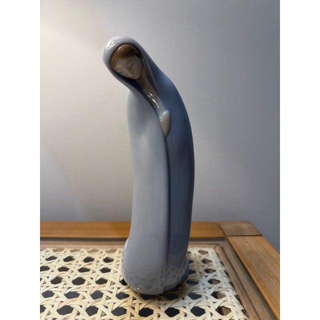 Religious Mid 20th Century Virgin Mary Lladro Figurine For Sale - Image 3 of 6