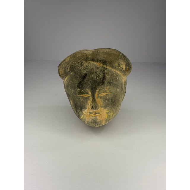 Ceramic Asian Ceramic Bust of a Female For Sale - Image 7 of 7