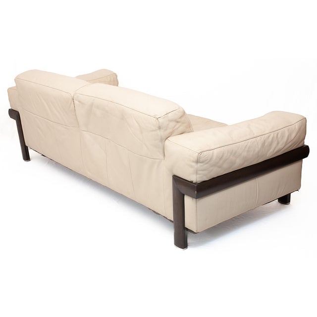 Leather Sofa and Lounge Chair from Natuzzi, 1990s, Set of 2 For Sale - Image 4 of 16