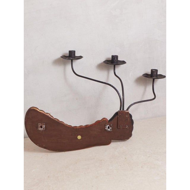 Hand Candle Holder For Sale - Image 10 of 12