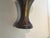 Art Nouveau Elegant Art Nouveau Trumpet-Topped Vase Swirled Purple; Blue and Gold Iridescence For Sale - Image 3 of 6