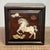 Wood Rosewood Shell-Inlaid Galloping Horse Keepsake Box For Sale - Image 7 of 10