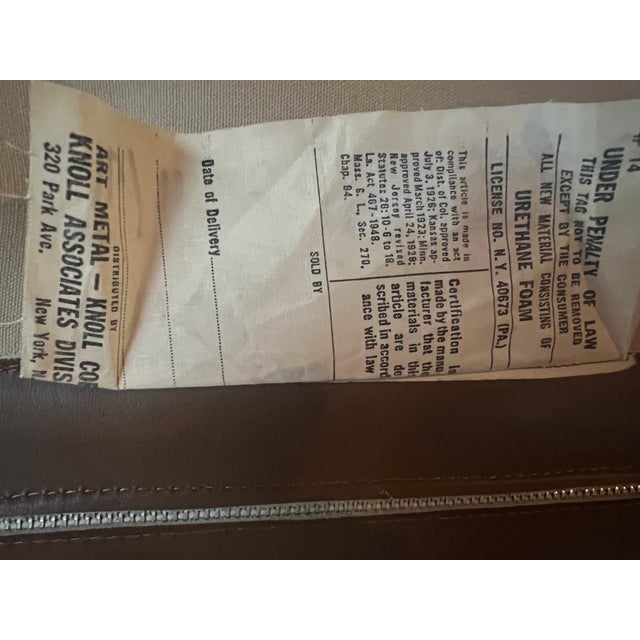 Excellent condition, brown leather. My mom bought them in the late 60s or early 70s. She kept them immaculate.