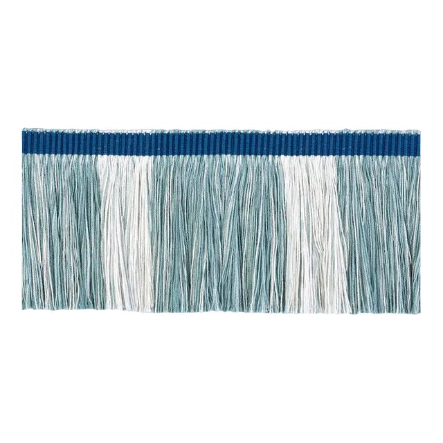 Schumacher Calcada Fringe in Mineral For Sale