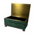 19th Century Malachite and Brass Decorative Box For Sale In Tampa - Image 6 of 9