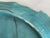 French Sarreguemines Majolica "The Hunt of the Wolves" Barbotine Platter Turquoise Color Rare 19th Century For Sale - Image 13 of 17