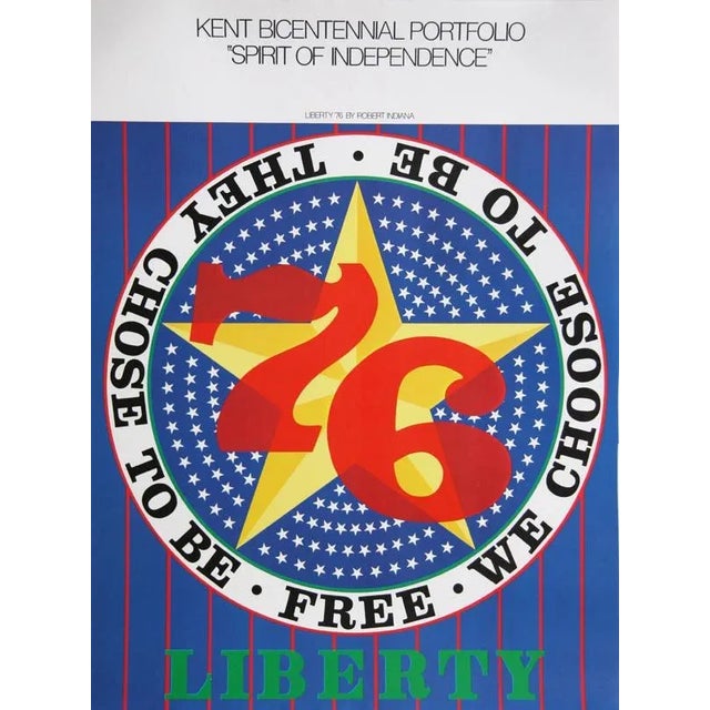 Contemporary Liberty, Robert Indiana For Sale - Image 3 of 3