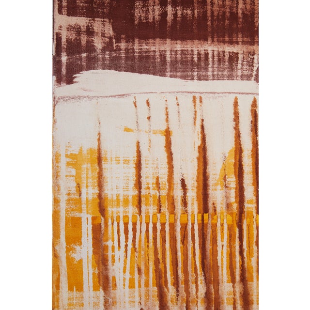 "Volcanic Monochrome Number 3" Large Original Abstract Painting by Simon Findlay For Sale - Image 10 of 17