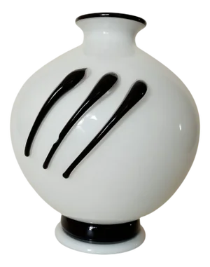 Modern Minimalist Vase in Murano Glass, 1970s