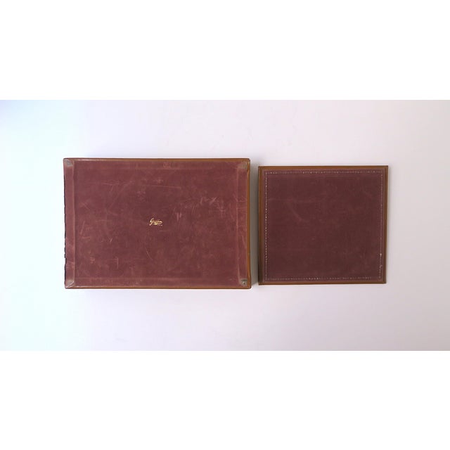 Leather Jewelry Box, Midcentury For Sale - Image 12 of 12
