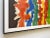 Metal Morris Louis Estate Vintage 1988 Abstract Expressionist Lithograph Print Framed Extra Large Modernist Fine Art Poster " Para I " 1959 For Sale - Image 7 of 12