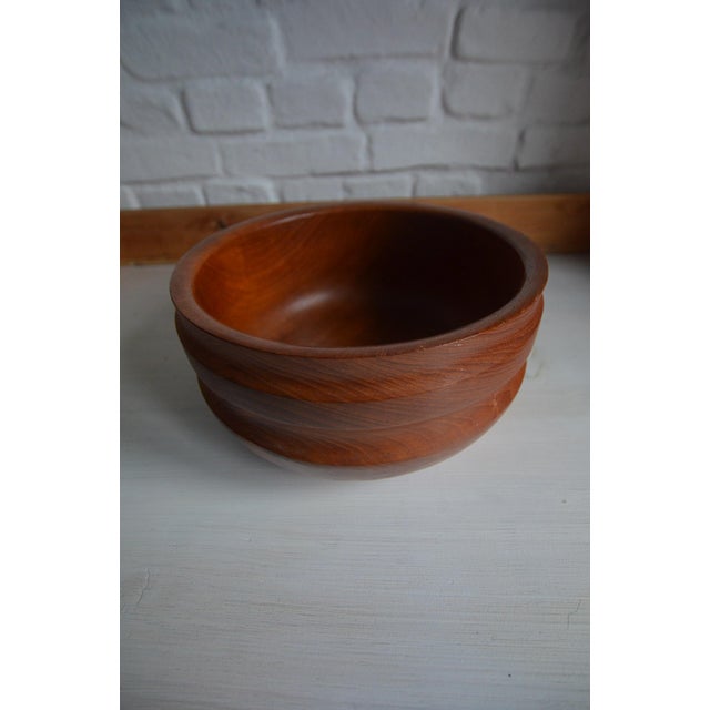 Teak Bowl, Denmark, 1960s For Sale - Image 6 of 8