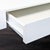 West Elm White Modern Desk With Sleek Minimalist Design For Sale In San Francisco - Image 6 of 10