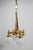 Art Deco 4-flamming chandelier in perfect condition. Chain can be shortened. Polished, rewired Original marked glass...