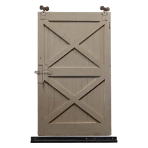 19th Century English Oversized Sliding Barn Door