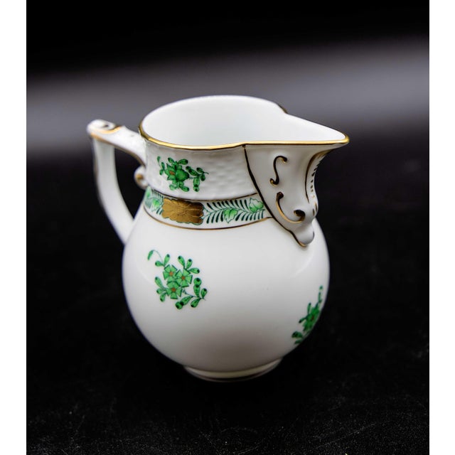 Green Appony Coffee Service from Herend, Set of 36 For Sale - Image 9 of 18