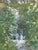 Green Vintage Impressionist Spring Landscape Painting With Stream in Gilt Toned Frame - Signed For Sale - Image 8 of 10