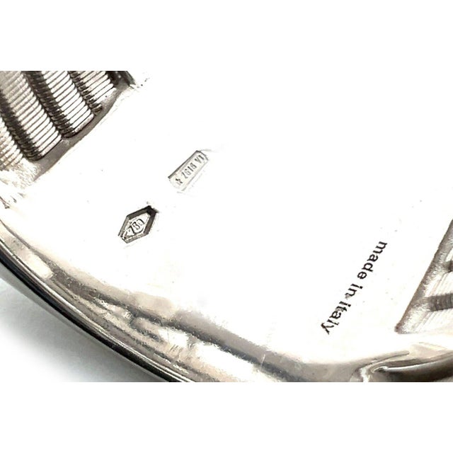 Silver Marco Bicego GOA Diamond 18k White Gold 7 Row Band Ring - Size 6.5 For Sale - Image 8 of 9