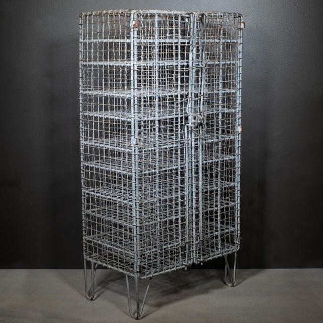 Antique 50 Bottle French Wine Cage c.1930-1940 For Sale - Image 4 of 12