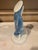 Blue Vintage German Porcelain Madonna and Child Figurine in Blue & White For Sale - Image 8 of 10