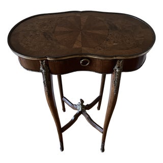 Late 20th Century Louis XV Style Side Table For Sale