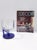 1970s. This high-quality pitcher is made in transparent and blue glass. It is a vintage piece, therefore it might show...