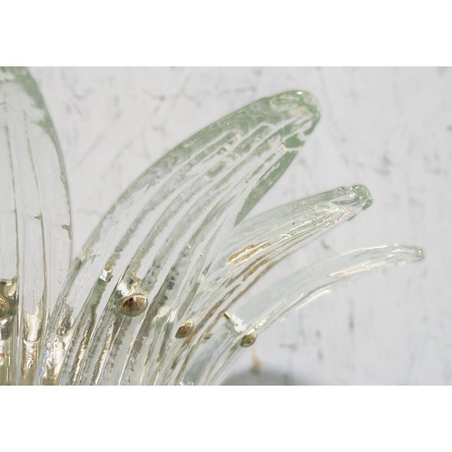 Glass 21st Century Two Tier Palmette Sconce by Fabio LTD For Sale - Image 7 of 7