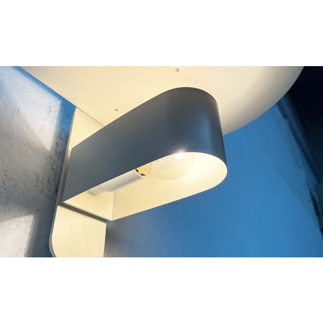 Mid-Century Modern Danish Minimalist Model 3020 Kasket Wall Lamp by Jørgen Klinkby for Lyskaer, 1960s For Sale - Image 11 of 18