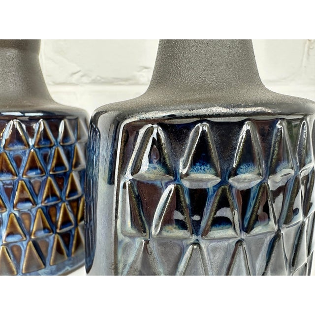 Ceramic Model 1036 Table Lamps by Einar Johansen for Søholm, Denmark, 1960s, Set of 2 For Sale - Image 10 of 15