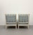 Late 20th Century Vintage Coastal Spindle Lounge Chairs - Pair For Sale - Image 5 of 6
