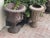 Two Vintage Garden Urn Planters For Sale In Miami - Image 6 of 6