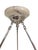Early 20th Century Large Original Art Deco Off-White Alabaster Coupe W/ Nickel and Alabaster Canopy For Sale - Image 15 of 16