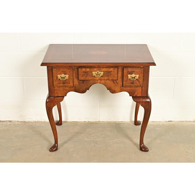 An exceptional Georgian, Chippendale, or Queen Anne style entry table, server, console, or dressing table By Councill...