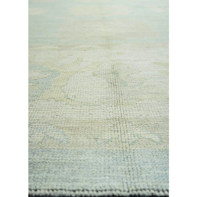 Contemporary Turkish Oushak Rug 12'5" x 15'4" For Sale - Image 3 of 4