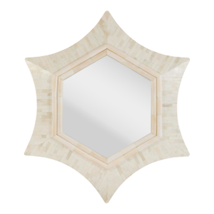 Maitland-Smith Star Bone Mirror