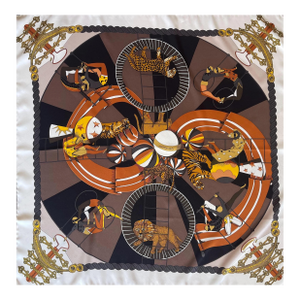 Hermès Silk Scarf “Circus” 2013
