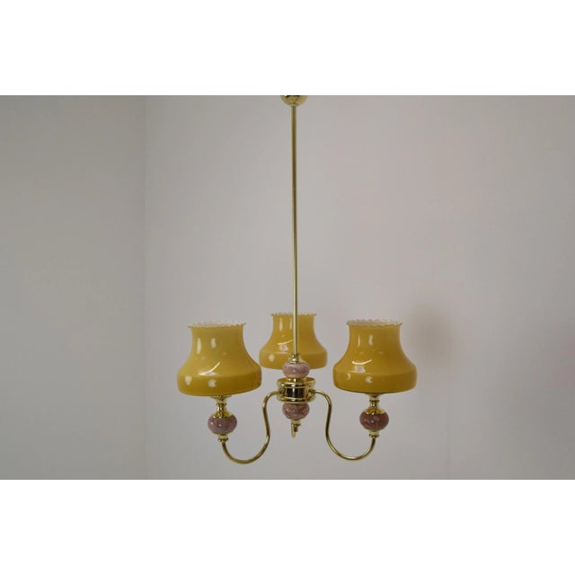 Mid-Century Chandelier, 1960s For Sale - Image 4 of 13