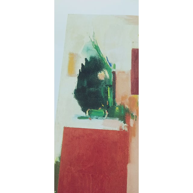 Abstract 1980s Original Art Print Deep Within the Ravine Hans Hofmann For Sale - Image 3 of 6