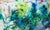 Rainbow Crackle - Abstract Expressionist Composition in Acrylic on Canvas Vibrant and colorful composition by California...