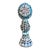 Vintage Seashell Encrusted Sculpture For Sale