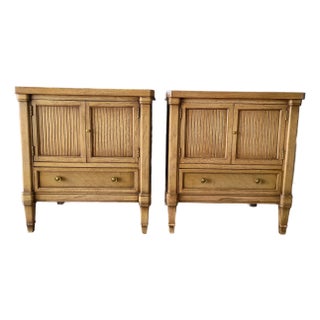 Two 1956 Drexel Campagna Night Stands For Sale