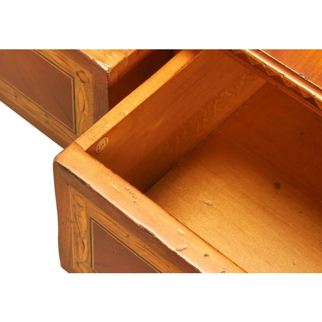 Alfonso Marina Alfonso Marina Ebanista Marquetry Inlaid Coffee Cocktail Table For Sale - Image 4 of 6