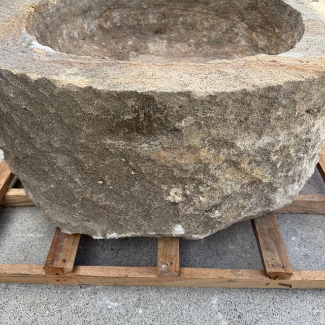 Stone Antique Limestone Trough For Sale - Image 7 of 7