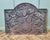 French Arch Top Fire Back. Armour and Eagle The fire back has a large crest or shield in the centre that is surrounded by...